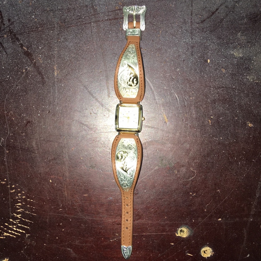 Montana Silversmith Silver and Gold Accent Watch